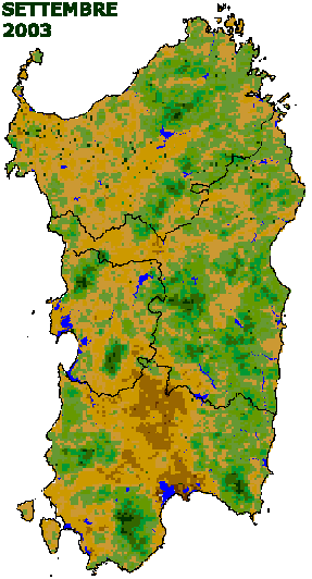 Indice di vegetazione NDVI