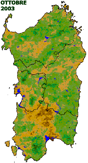 Indice di vegetazione NDVI