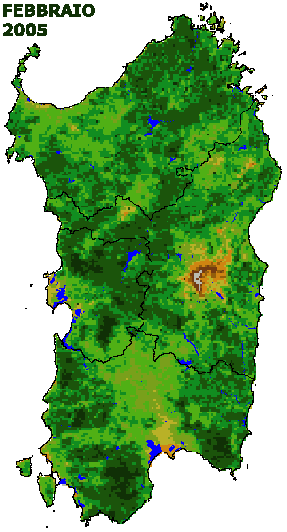 Indice di vegetazione NDVI