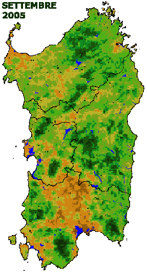 Indice di vegetazione NDVI