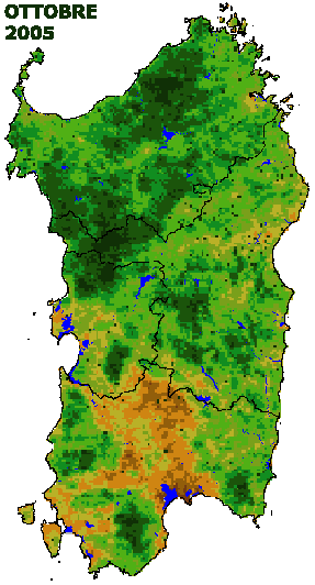 Indice di vegetazione NDVI