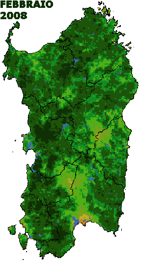 Indice di vegetazione NDVI