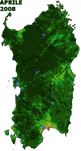 Indice di vegetazione NDVI