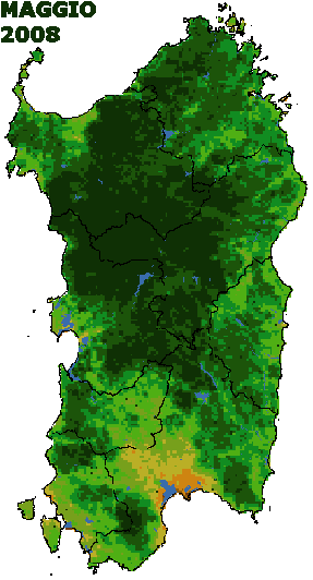 Indice di vegetazione NDVI