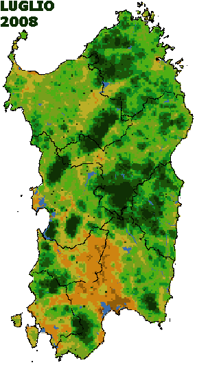 Indice di vegetazione NDVI