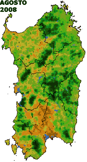 Indice di vegetazione NDVI