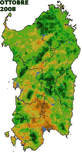 Indice di vegetazione NDVI