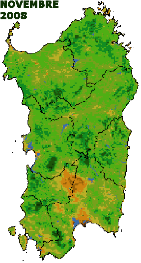 Indice di vegetazione NDVI
