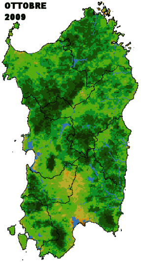 Indice di vegetazione NDVI