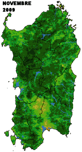 Indice di vegetazione NDVI