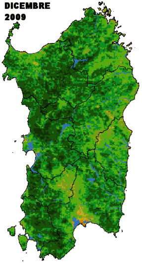 Indice di vegetazione NDVI