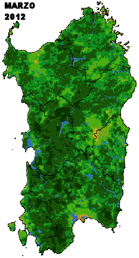 Indice di vegetazione NDVI