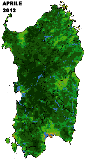 Indice di vegetazione NDVI
